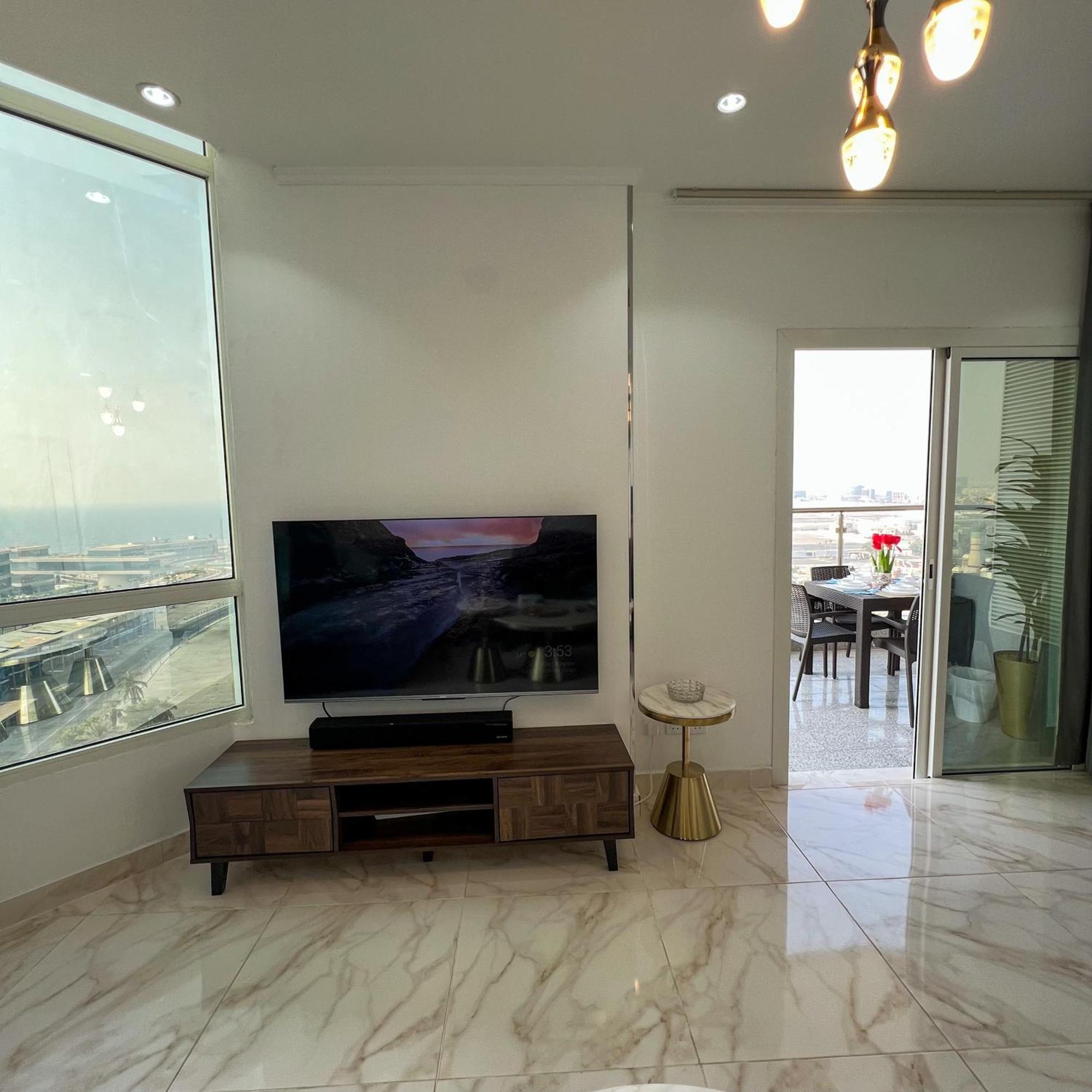 Apartamento Almasarat Tower Sea View Yidda Exterior foto