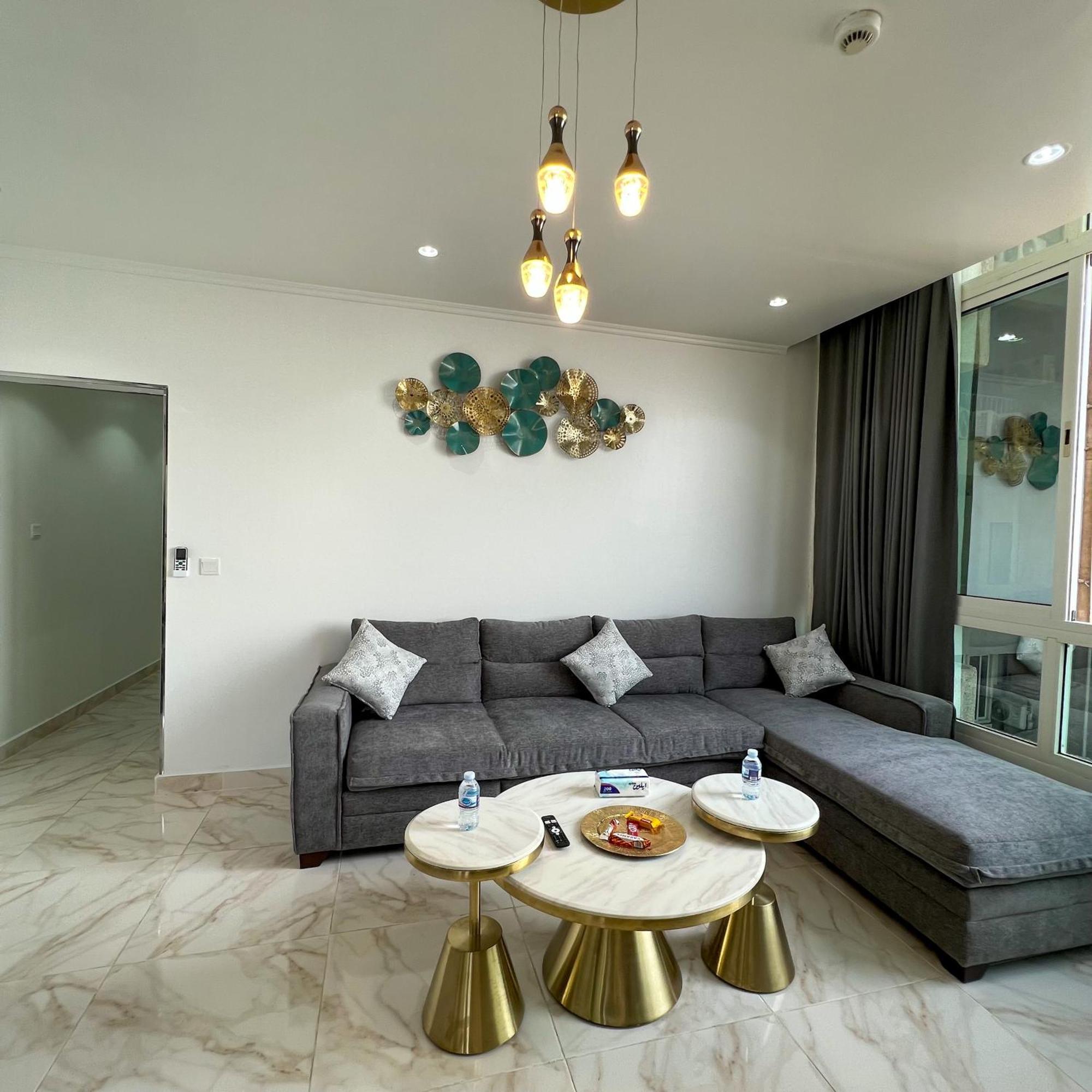 Apartamento Almasarat Tower Sea View Yidda Exterior foto