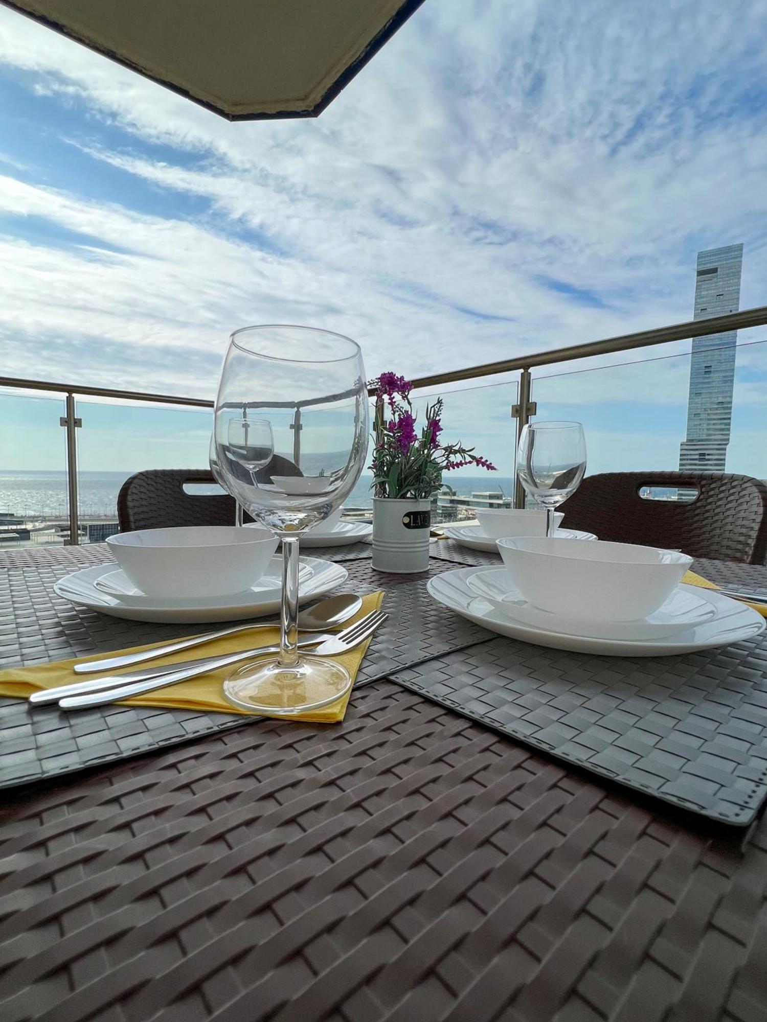 Apartamento Almasarat Tower Sea View Yidda Exterior foto