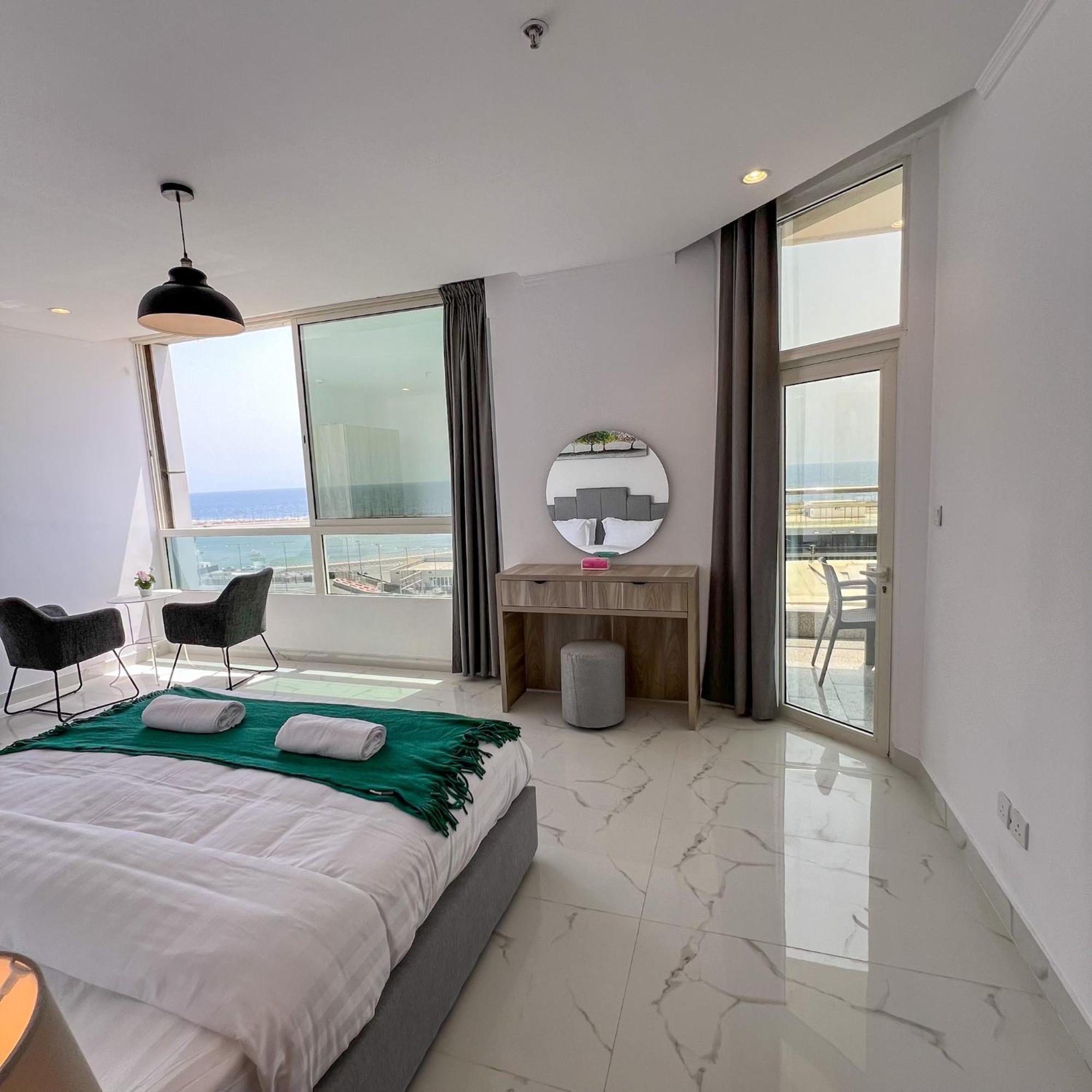 Apartamento Almasarat Tower Sea View Yidda Exterior foto