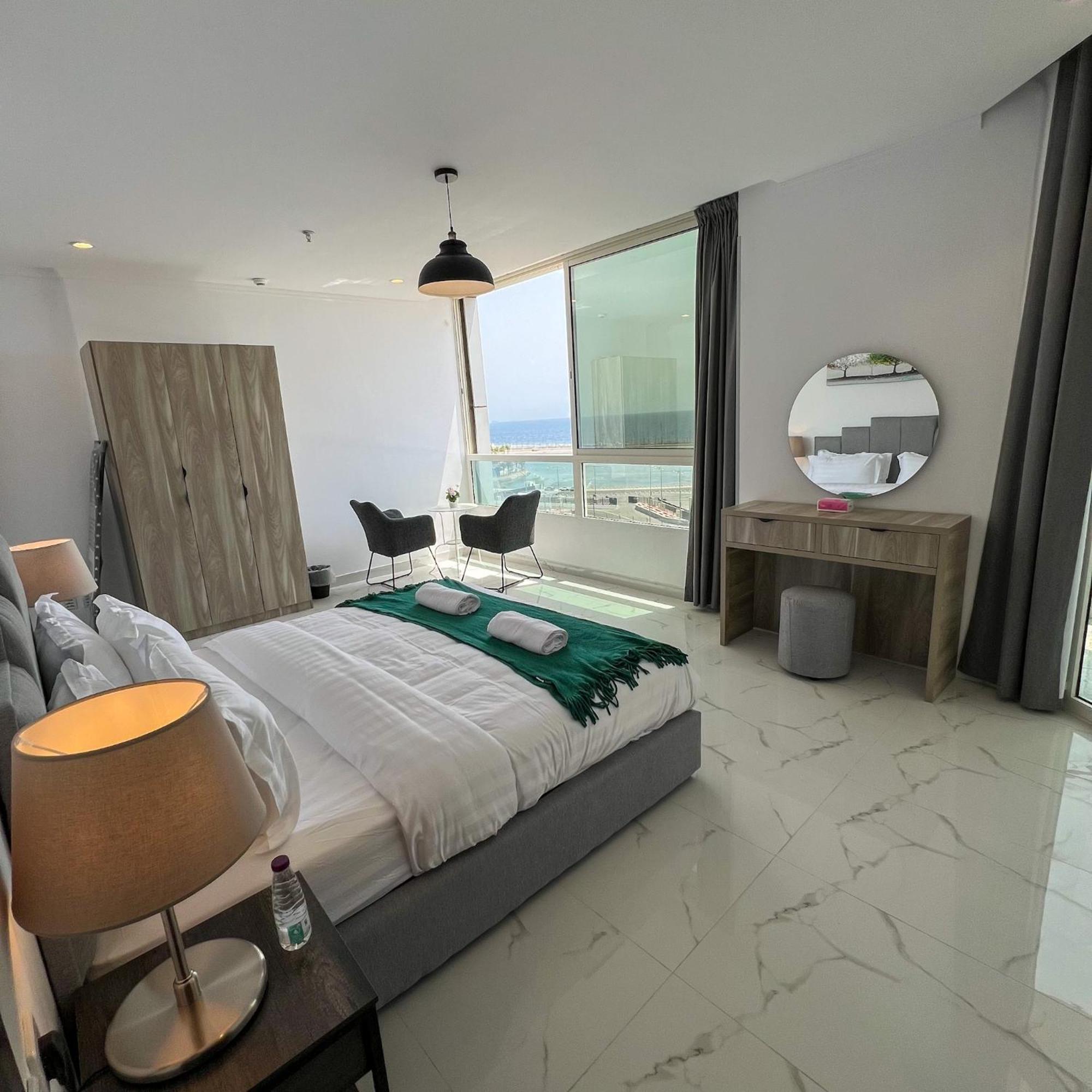 Apartamento Almasarat Tower Sea View Yidda Exterior foto
