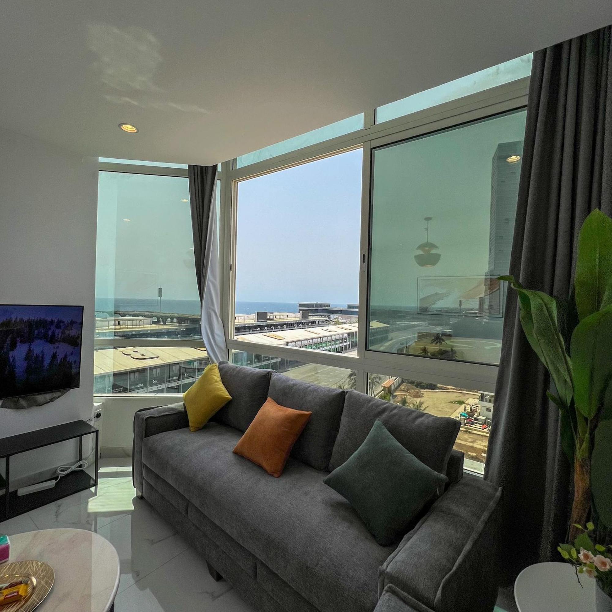 Apartamento Almasarat Tower Sea View Yidda Exterior foto