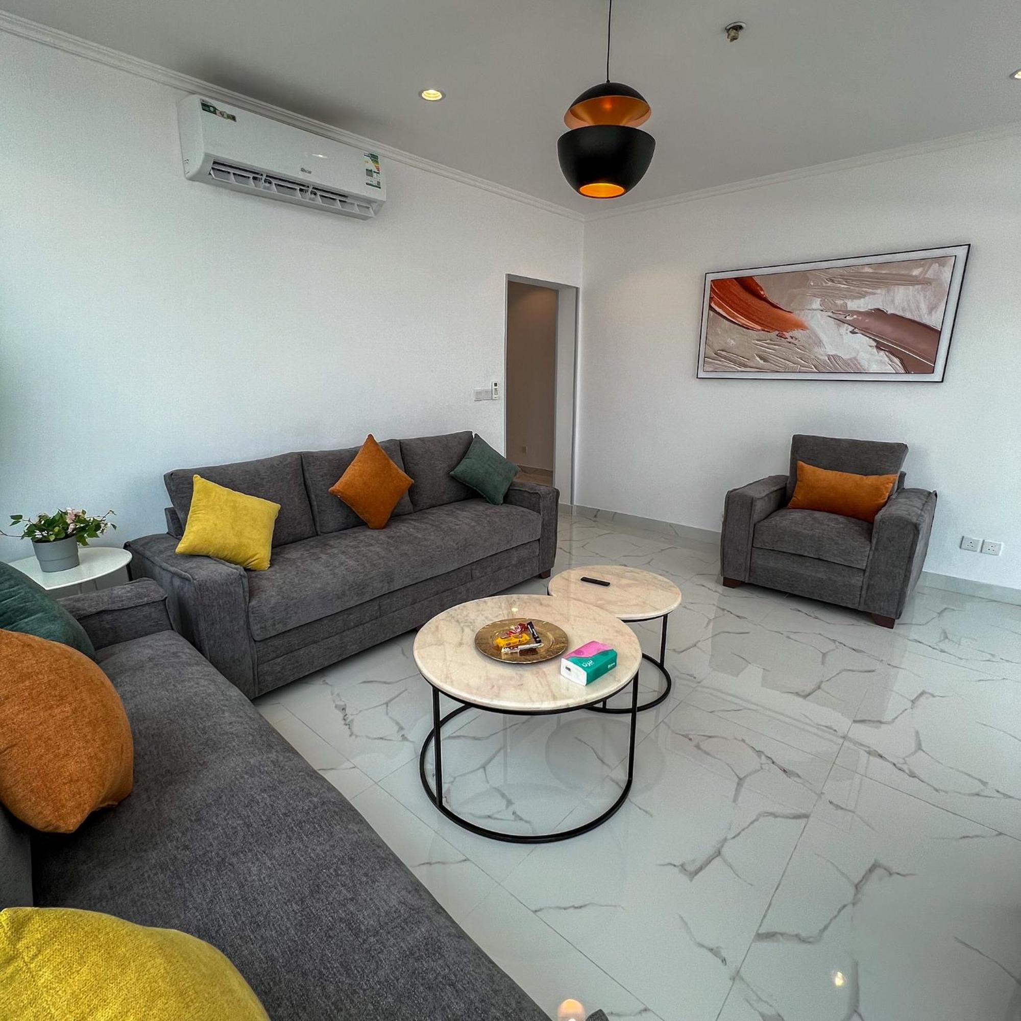 Apartamento Almasarat Tower Sea View Yidda Exterior foto