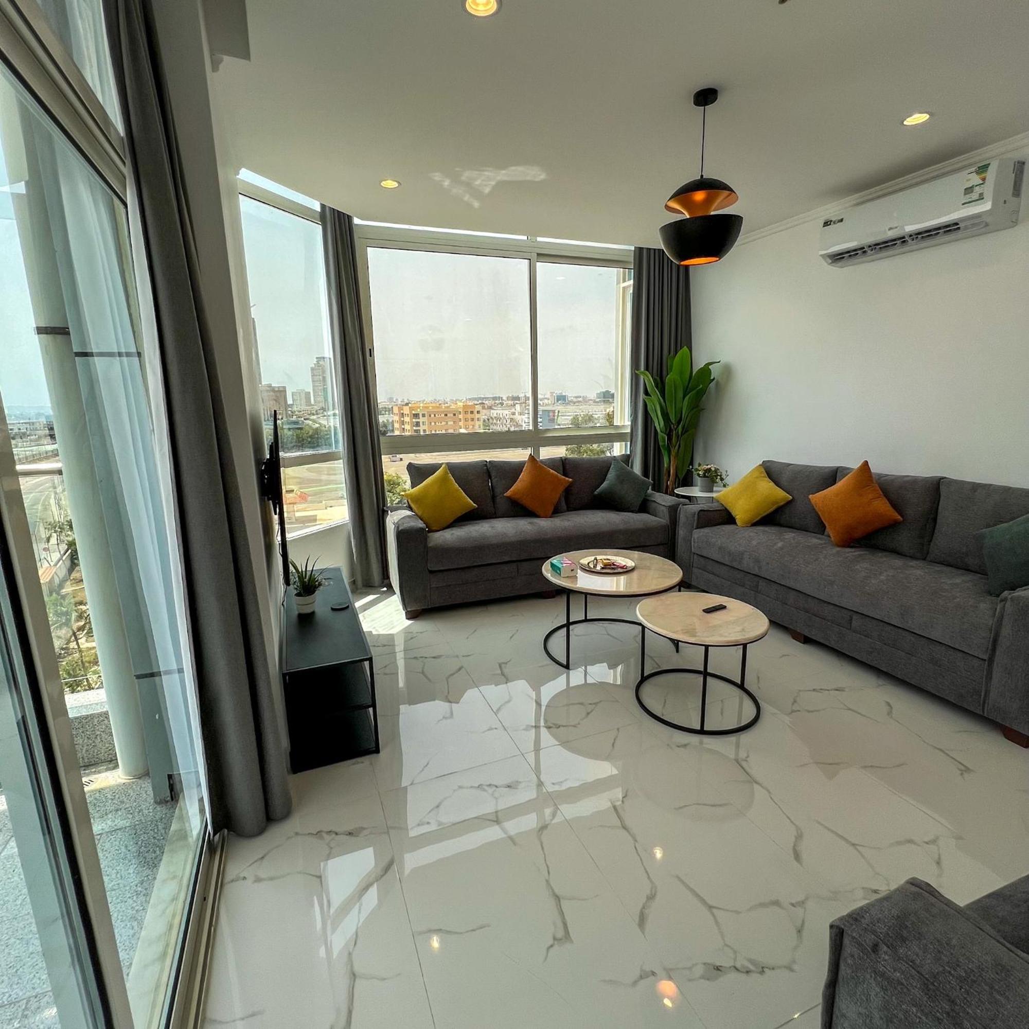 Apartamento Almasarat Tower Sea View Yidda Exterior foto