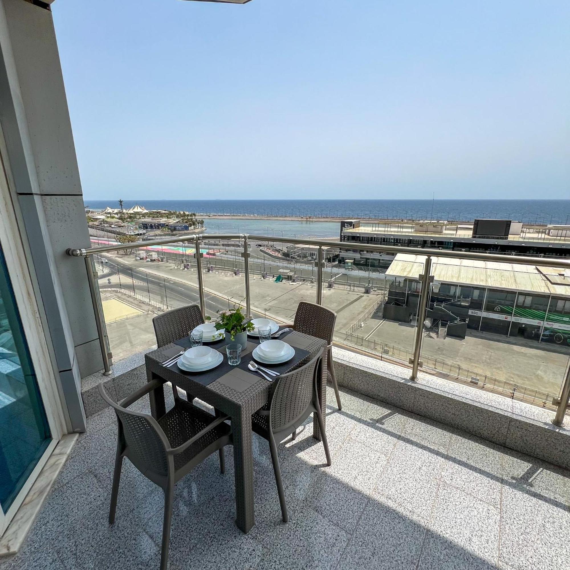 Apartamento Almasarat Tower Sea View Yidda Exterior foto