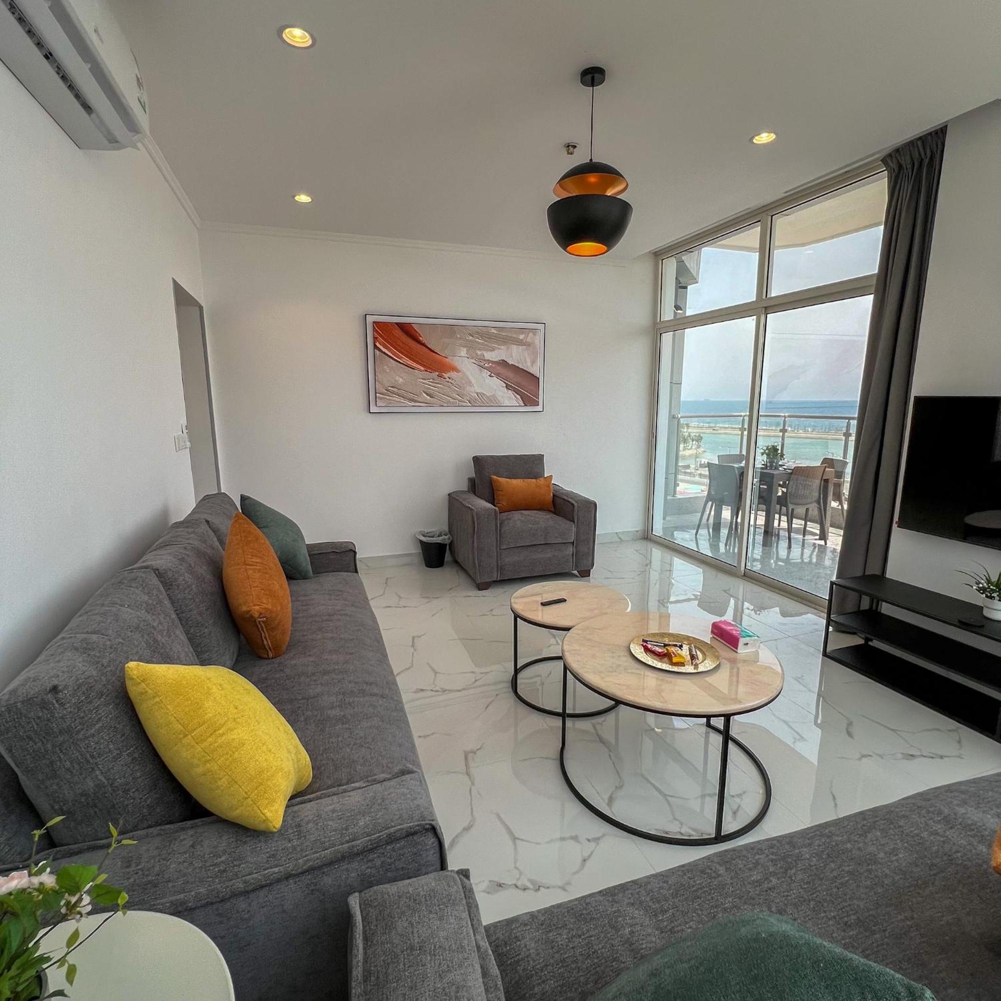 Apartamento Almasarat Tower Sea View Yidda Exterior foto