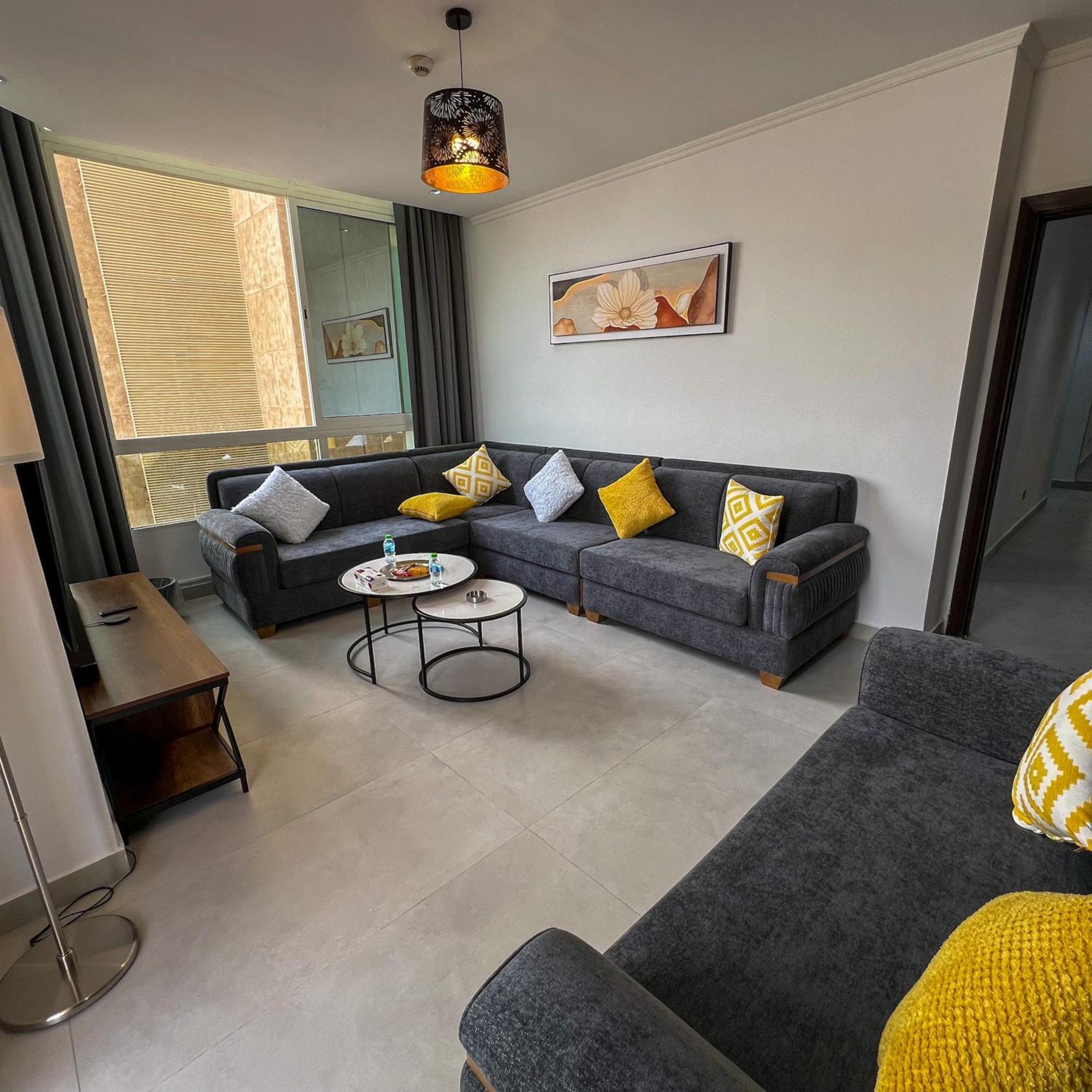 Apartamento Almasarat Tower Sea View Yidda Exterior foto