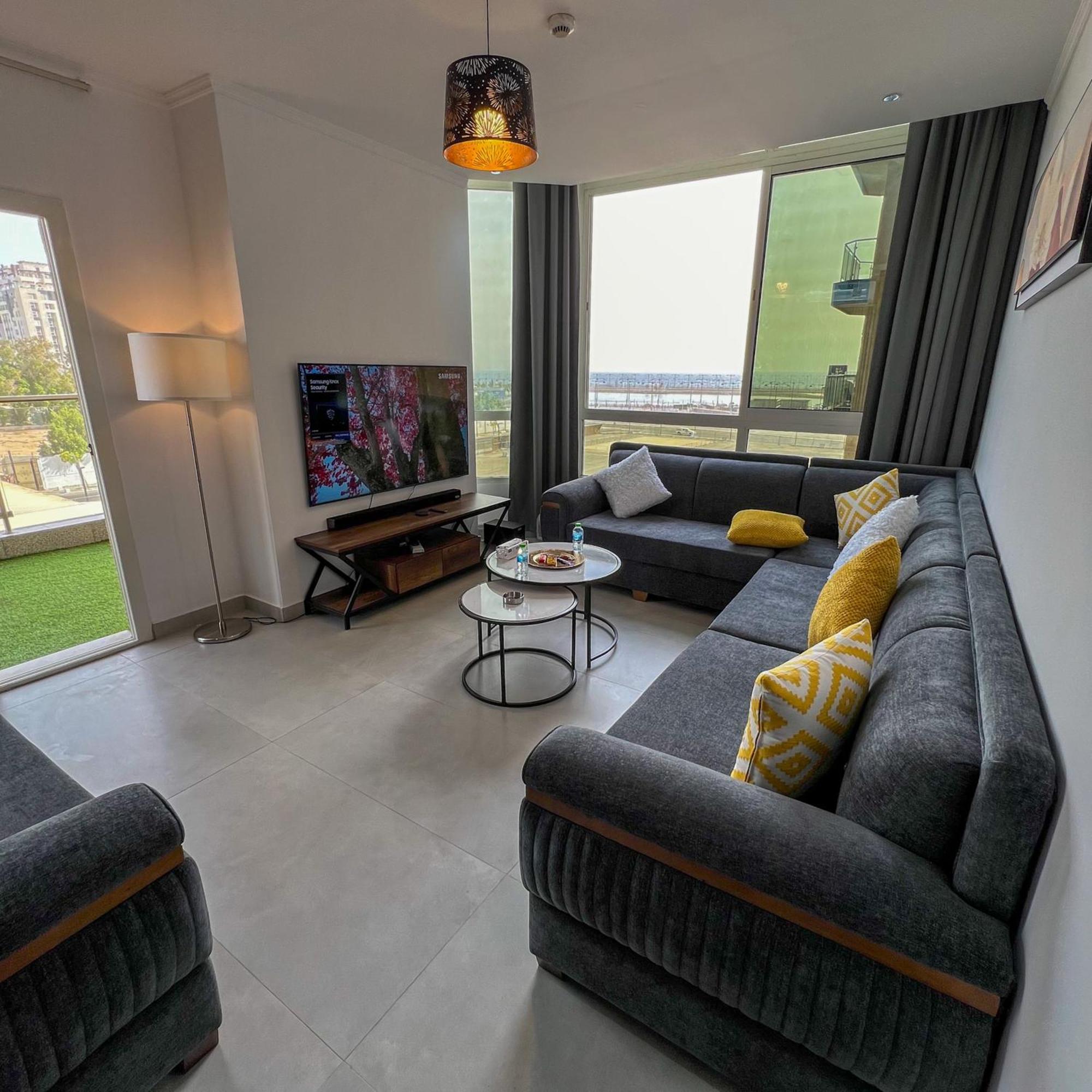 Apartamento Almasarat Tower Sea View Yidda Exterior foto