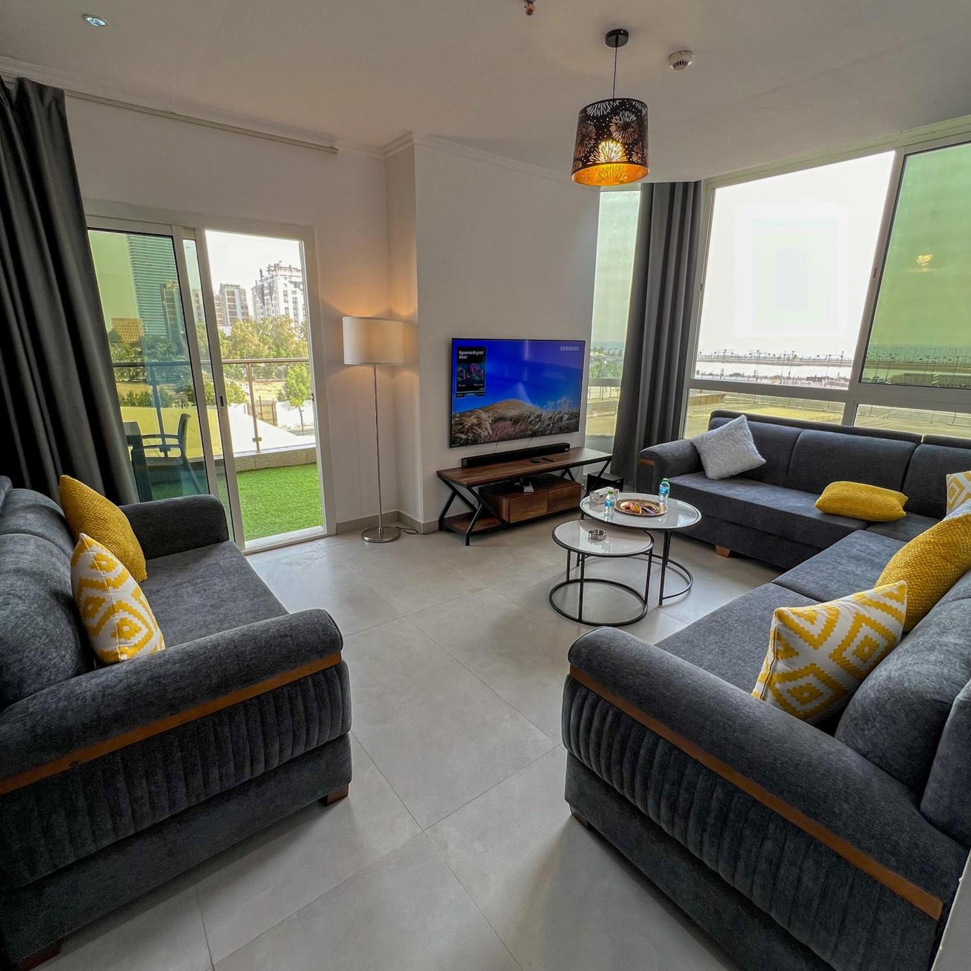 Apartamento Almasarat Tower Sea View Yidda Exterior foto